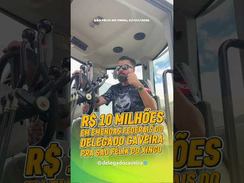10 MILHÕES PARA SÃO FÉLIX DO XINGU! Já são mais de 10 milhões de reais destinados ao município.