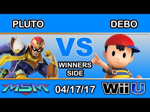 MSM 94 - FAD | pluto (Captain Falcon, Mewtwo) Vs.  :v~| Debo (Ness) Winners Side - Smash Wii U
