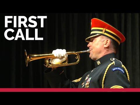 Master Sgt. Todd A. Taylor plays "First Call"