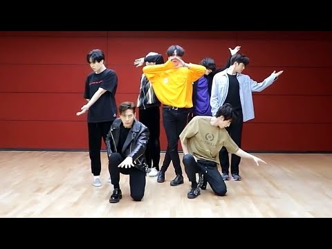 [GOT7 - NOT BY THE MOON] dance practice mirrored