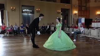 Carnet de Bals 2024 : Championnat de France - Valse du Papillon - Hortense et Thibault