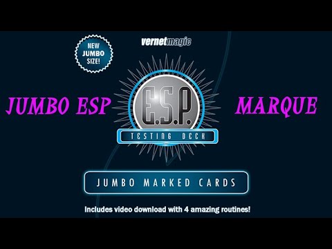 Voir la vidéo ESP Jumbo Testing Cards - Vernet