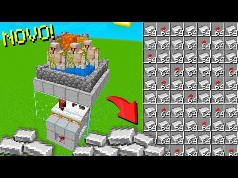 ✔️ A MELHOR FARM DE FERRO INFINITO - MINECRAFT 1.21