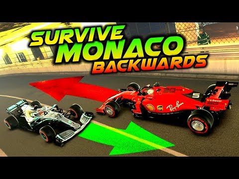SURVIVE MONACO...BACKWARDS! - F1 2019 Extreme Damage Game Mod