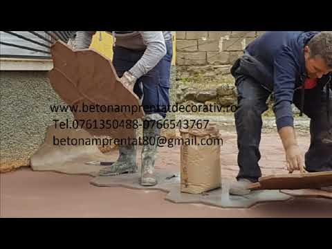 Beton Amprentat Radu Vodă - Călărași Tel.0761350488 -0766543767