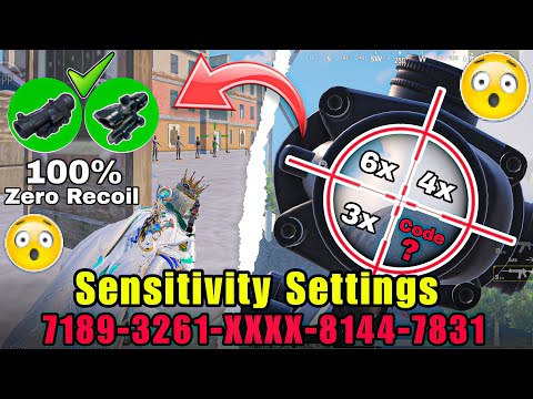 World Best  Sensitivity Settings And Control for All Devices pubgmobile and bgmi