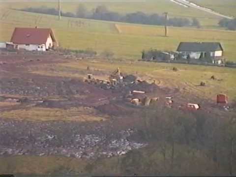 Kyllburg Eifel - Erste Baumaßnahmen Neubaugebiet "Steinberg II" 1996/97