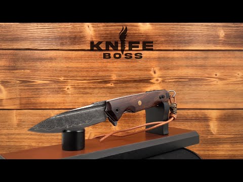 KnifeBoss zavírací damaškový nůž Precision VG-10