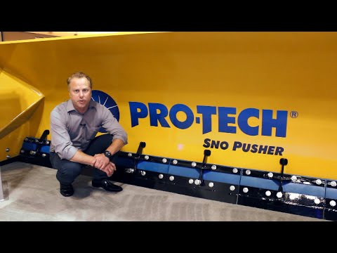 Trip Edge Overview - Steel Edge Snow Pusher - Pro-Tech Sno Pusher