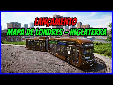 🔴Gameplay Novo Mod Mapa R9 Orpington | Londres Inglaterra | Proton Bus Simulator | PBSU