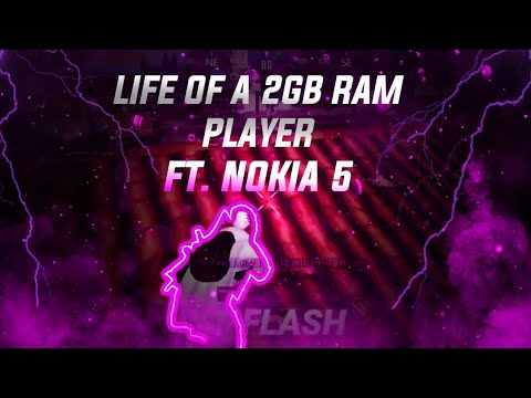 LIFE OF A LOW END DEVICE PLAYER (2GB).FT. NOKIA 5.PUBG MOBILE MONTAGE