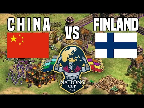 Finland vs China | Nations Cup 2023 | Loser's Bracket Finals (T90 Cocast)