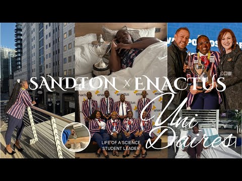 Uni dairies | LITERALLY THE BEST DAY OF MY LIFE💗🔥 | Sandton x Enactus #vlog