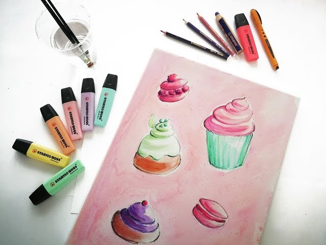 ستابيلو- مظهرات بوس باستيل- 6 ألوان