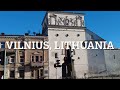 Vilnius Lithuania 4k Video Old town, Uzupis/ Вильнюс, Литва, Старый город, Центр, Ужупис