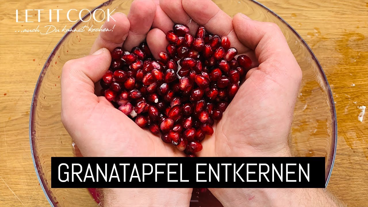 Farbenfreudiger Granatapfel-Orangen-Feldsalat - Einfache Rezepte