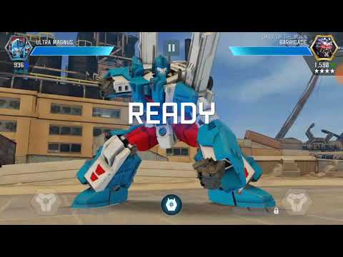 Transformers Forged To Fight - 3-Star Ultra Magnus Rank Up And Gameplay