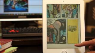 Read your cbr and cbz comics and mangas with YACReader for iOS (2013, v1.0)