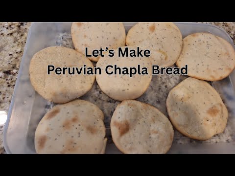 Peruvian Chapla Bread