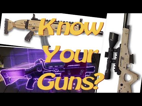 Fortnite Guess that Gun Sound Challenge! |All Guns|