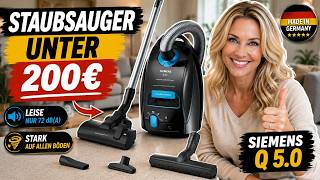 Siemens Staubsauger Q5.0 - Staubsauger unter 200€: Leise & Stark?