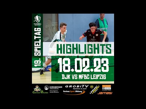 Highlights DJK Holzbüttgen vs. MFBC Leipzig - Floorball Bundesliga - 18.2.2023