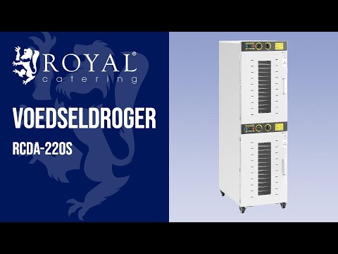 Video - Voedseldroger - 3.150 W - Royal Catering - 32 verdiepingen - 2 kamers