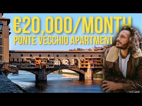 €20,000/month: One of a kind apartment on Ponte Vecchio in Florence