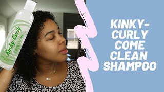 Kinky Curly Come Clean Shampoo Review