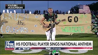&#39;I&#39;m Proud of My Country&#39;: HS Football Player&#39;s National Anthem Wows the Internet