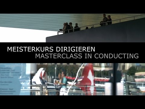 Meisterkurs Dirigieren | Bernard Haitink | Lucerne Festival at Easter | Mozart, Jupitersinfonie