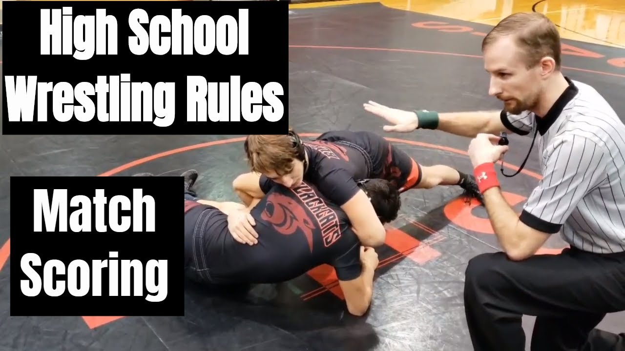 High School Wrestling rules #5: How to Score Points in Matches