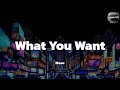 Mase - What You Want (lyric video)
