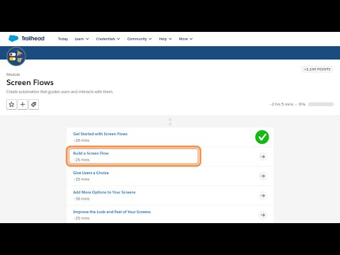Build a Screen Flow || Screen Flows