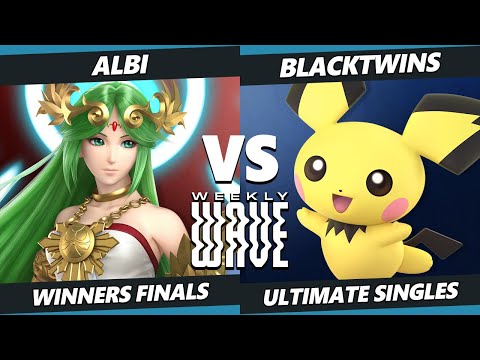 Weekly Wave 26 Winners Finals - albi (Palutena) Vs. Blacktwins (Cloud, Pyra Mythra, Pichu) SSBU Ulti