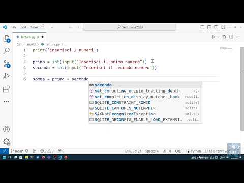 Info-2023-L08: Entrada. Formatação de saída. Decisãoi (se).