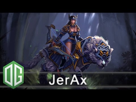 OG.JerAx Mirana Gameplay - Ranked Match - OG Dota 2