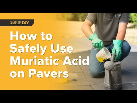 How to Safely Use Muriatic Acid to Remove Efflorescence from Pavers