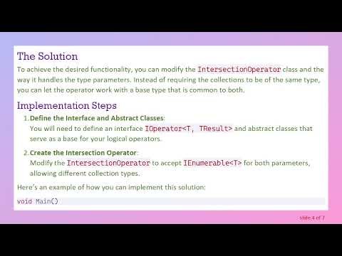 Mastering C#  Generics: How to Use Different Collection Types with the Same Underlying Type