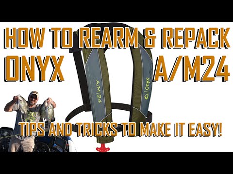 HOW TO REARM & REPACK ONYX Automatic / Manual PFD A/M-24 | TIPS AND TRICKS, Ep 5821