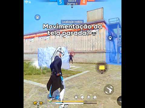 MOVIMENTAÇÃO DA TELA PARADA AO VIVO! 💀 #ff #freefire