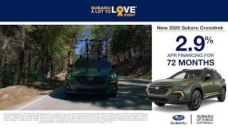 Finance a New Crosstrek or Crosstrek Hybrid from Subaru of Kings Automall