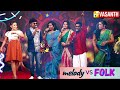 MELODY VS FOLK Tamil Songs VELMURUGAN SRINIDHI MUKESH SURMUKHI Vasanth Tv