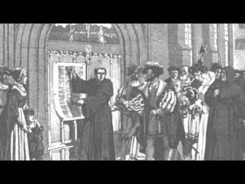 31st October 1517: Martin Luther reputedly posts his 95 Theses