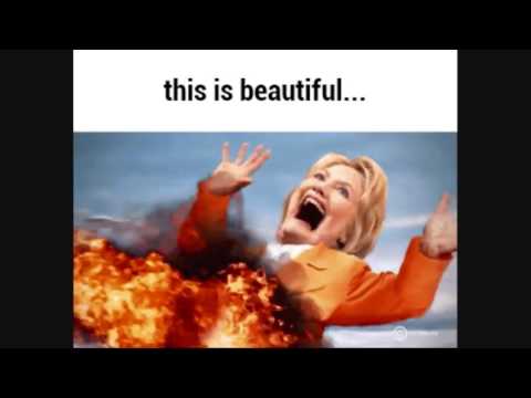 Trump vs Hillary  both butt holes