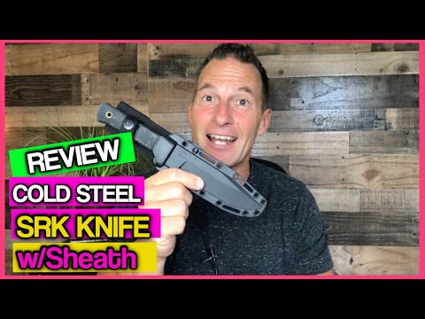 Cold Steel SRK Survival Rescue Fixed Blade Knife REVIEW