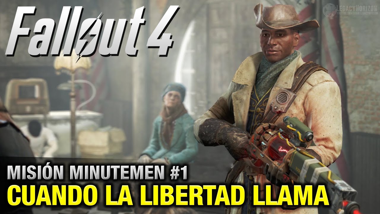 Fallout 4 - Misión Minutemen #1 - Cuando la libertad llama (1080p 60fps)