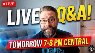 LIVE: Open Chat, Q&A