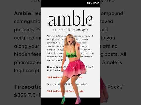 is amble semaglutide legit Zepbound copycats remain online despite FDA ban AMBLE HEALTH: MY EXPERIENCE WITH