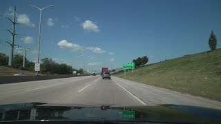 Lockport to Chicago I-355/I-88/I-294/I-90 Highways (No Talk, No Music) 4K POV ASMR